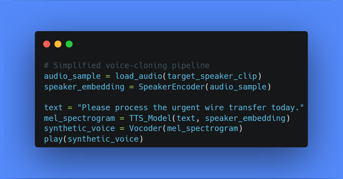 Voice Cloning Code Example